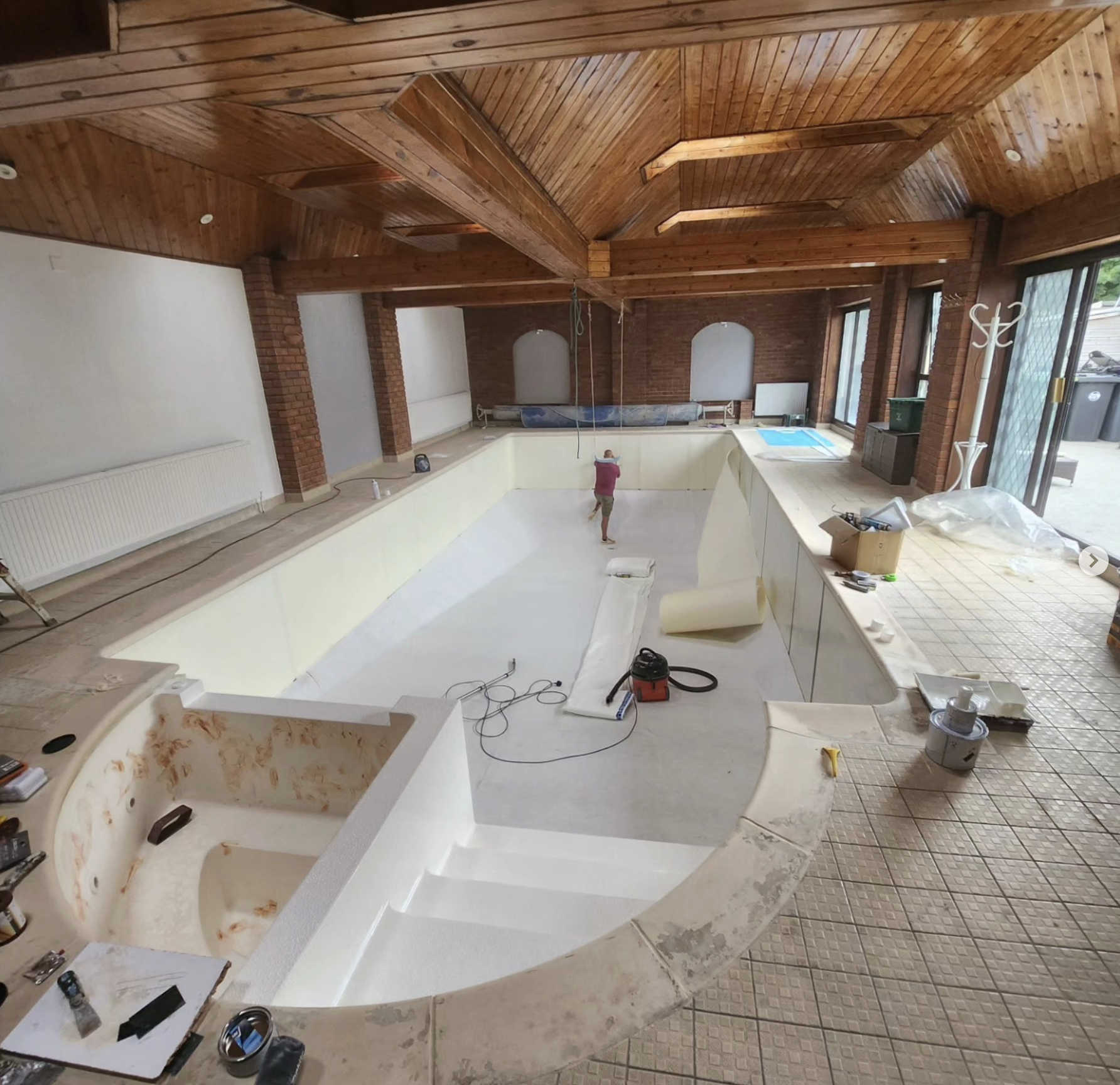 Recent swimming pool project